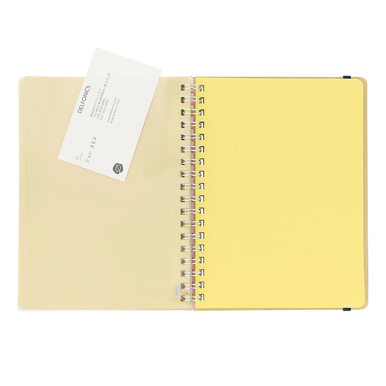 Rollbahn Large Spiral Notebook Clear - Image 13